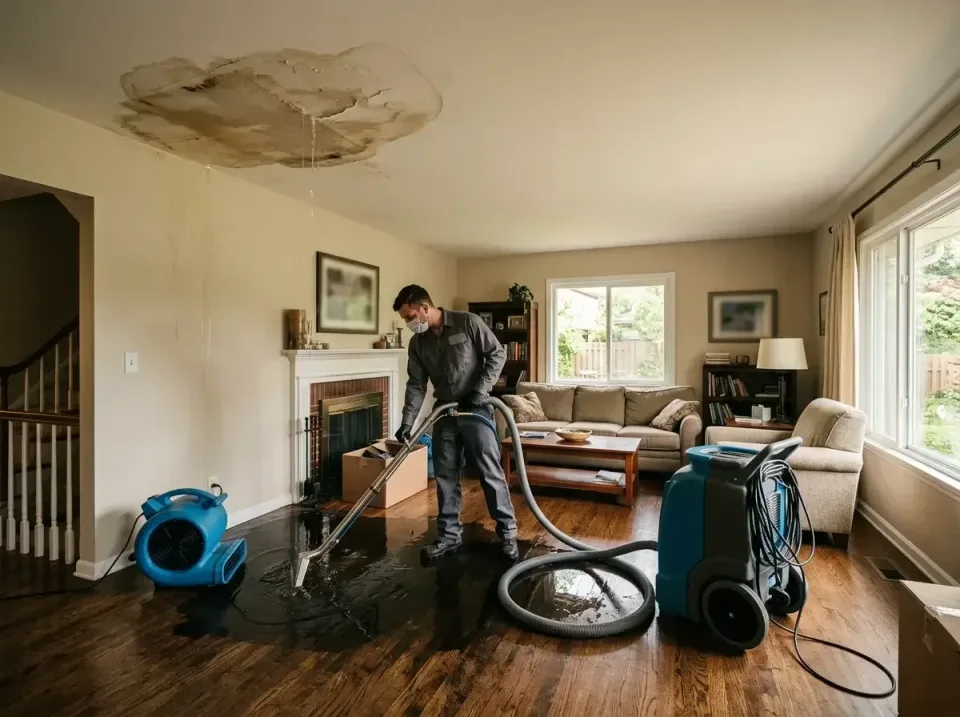 attic-pipe-burst-ceiling-drip-008 — frequently asked questions, Water Damage Restoration & Carpet Care in South Bloomfield,…